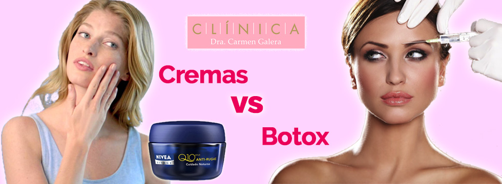 Botox vs Cremas